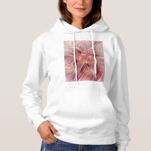 Abstract Butterfly Colorful Fantasy Fractal Art Hoodie