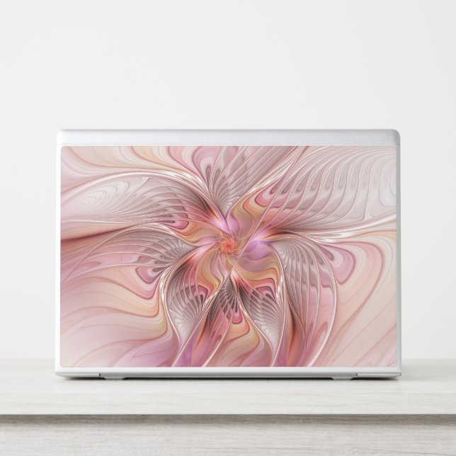 Abstract Butterfly Colorful Fantasy Fractal Art HP Laptop Skin (Front)