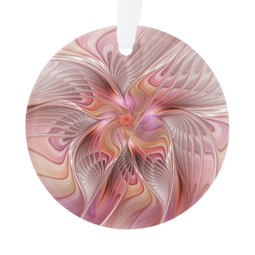 Abstract Butterfly Colorful Fantasy Fractal Art Ornament