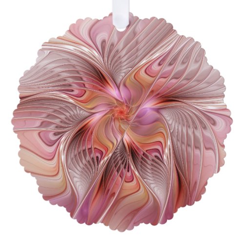 Abstract Butterfly Colorful Fantasy Fractal Art Ornament Card