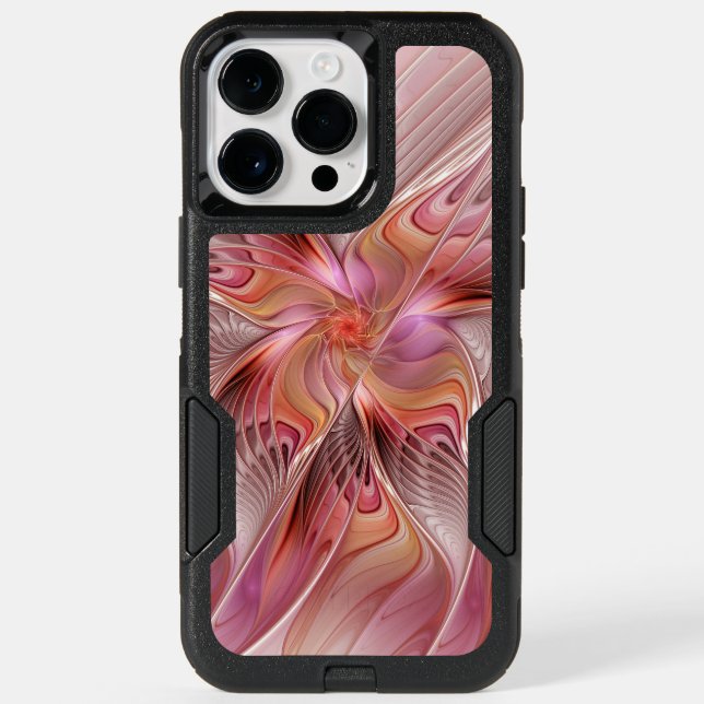 Abstract Butterfly Colorful Fantasy Fractal Art Otterbox iPhone Case (Back)