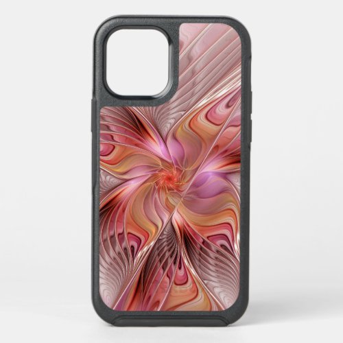 Abstract Butterfly Colorful Fantasy Fractal Art OtterBox Symmetry iPhone 12 Case