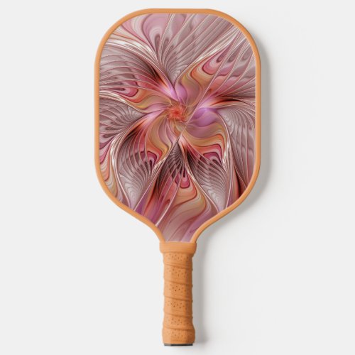 Abstract Butterfly Colorful Fantasy Fractal Art Pickleball Paddle