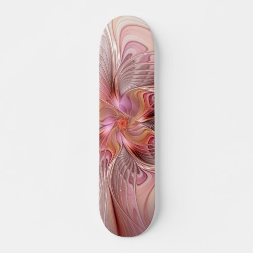 Abstract Butterfly Colorful Fantasy Fractal Art Skateboard Deck