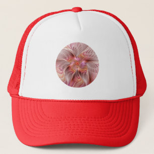 Abstract Butterfly Colorful Fantasy Fractal Art Trucker Hat