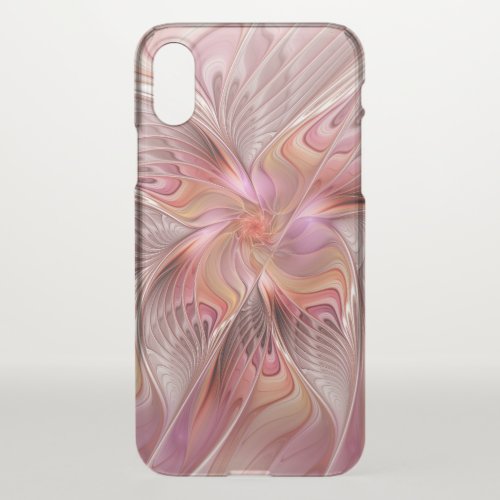 Abstract Butterfly Colorful Fantasy Fractal Art iPhone X Case