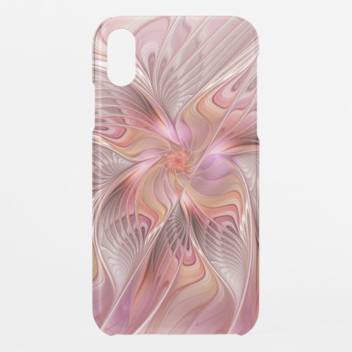 Abstract Butterfly Colorful Fantasy Fractal Art iPhone XR Case