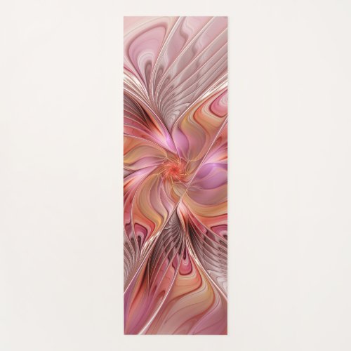 Abstract Butterfly Colorful Fantasy Fractal Art Yoga Mat