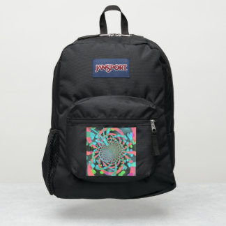 Abstract Butterfly Design JanSport Backpack