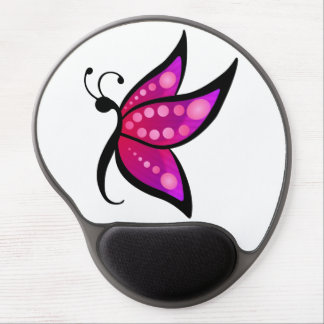 Abstract Butterfly Gel Mouse Pad
