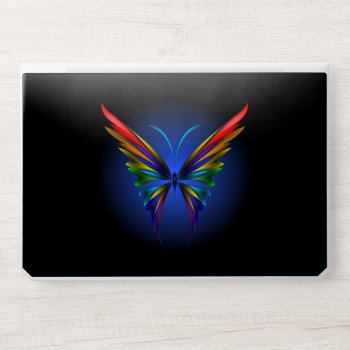 Abstract Butterfly Hp Laptop Skin by FantasyCases at Zazzle