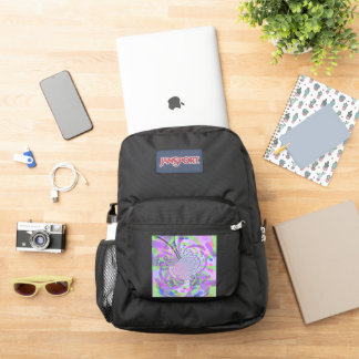 Abstract Butterfly JanSport Backpack
