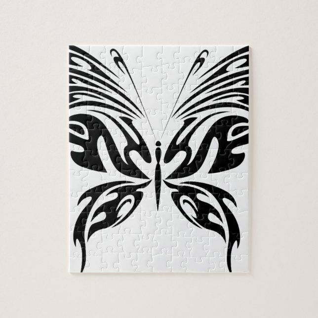 Abstract Butterfly Jigsaw Puzzle (Vertical)