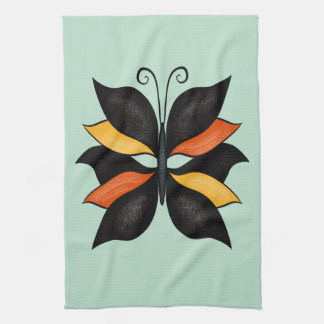 Abstract Butterfly Weird Beautiful Insect Kitchen Towel