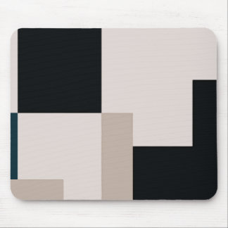abstract BW paintings Mouse Pad