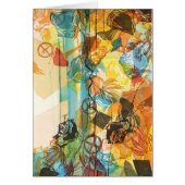 Abstract California Desert Art Card Mojave (Front)