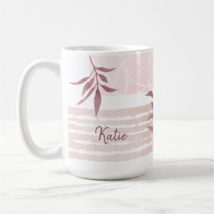 Abstract Calming Watercolor Shapes Coffee Mug