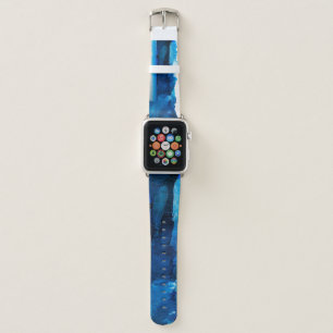 Abstract Canvas: Modern Art Texture. Apple Watch Band