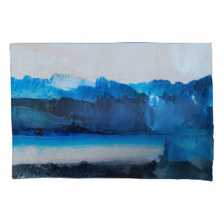 Abstract Canvas: Modern Art Texture. Pillow Case