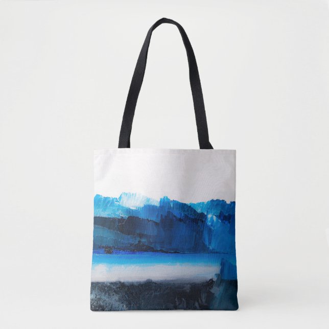 Abstract Canvas: Modern Art Texture. Tote Bag (Front)