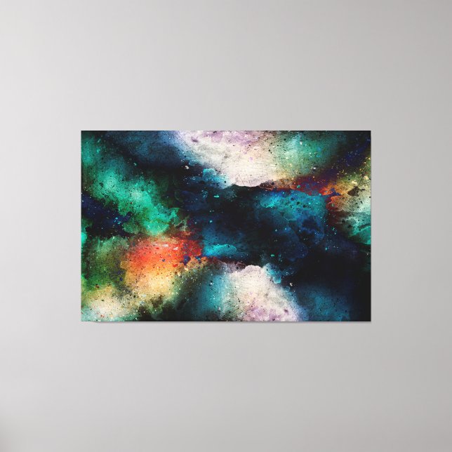 Abstract Canvas Print (Front)
