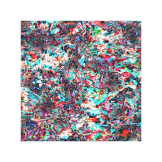 Abstract canvas print