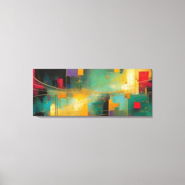 Abstract Canvas Print (Front)