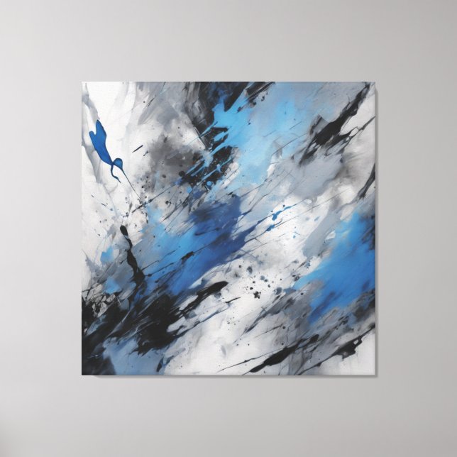 Abstract Canvas Print (Front)