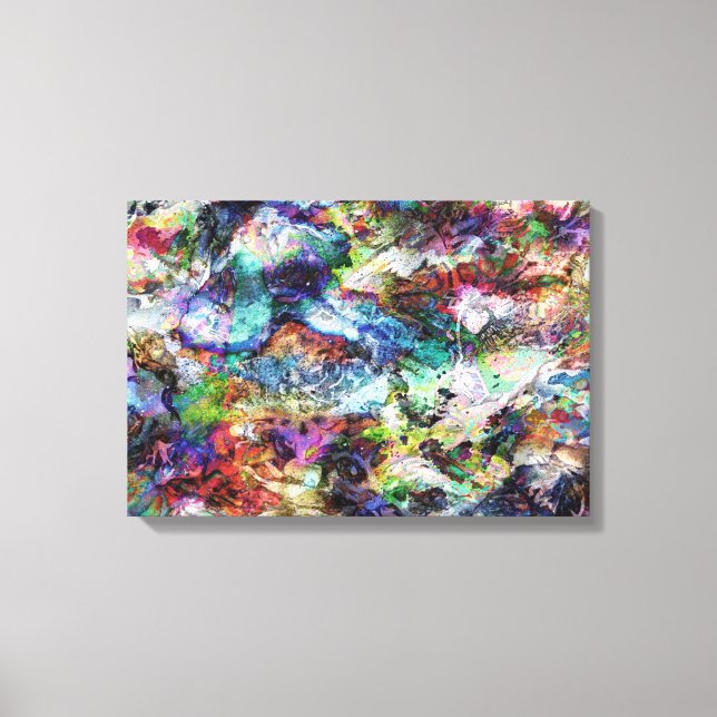 Abstract Canvas Print (Front)