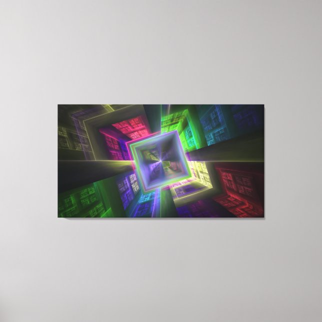 Abstract Canvas Print (Front)