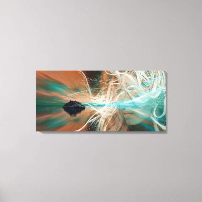 Abstract Canvas Print (Front)