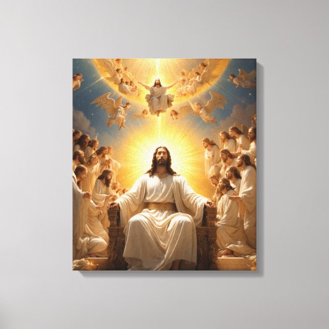 "Abstract Canvas Print - Modern Wall Art Décor" (Front)