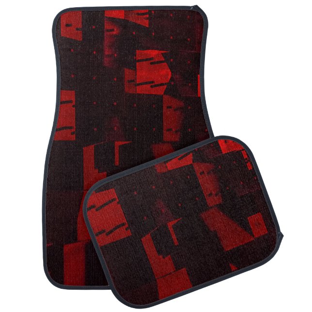 Abstract Car Floor Mat (Set)