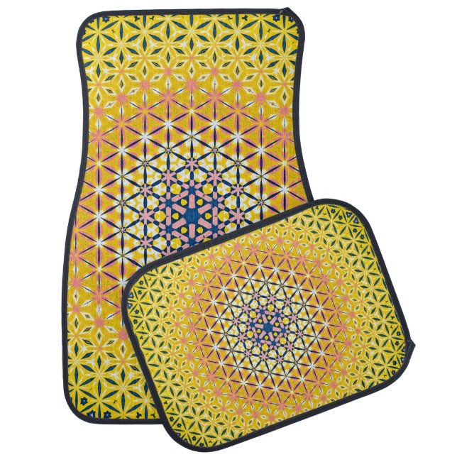 Abstract Car Floor Mat (Set)