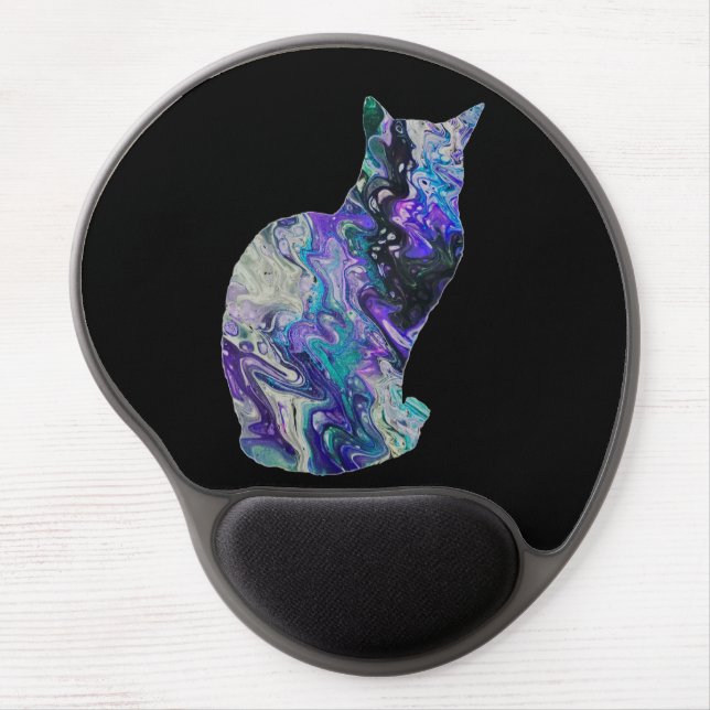 Abstract car gel mouse pad (Front)