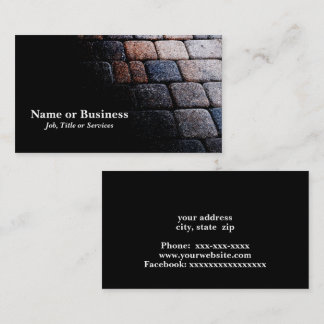 abstract card of a stone path or walkway
