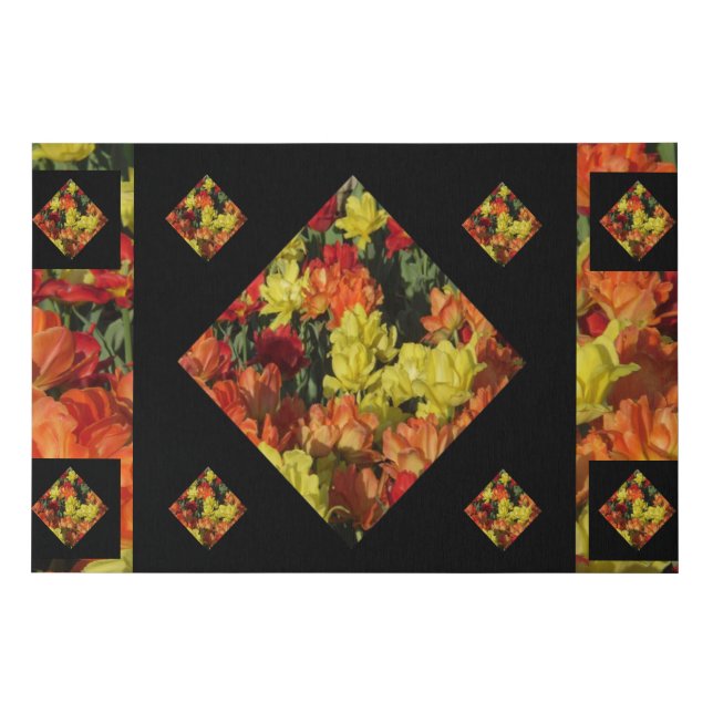 Abstract Carnation Canvas Print (36 X 24) (Front)