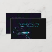 Abstract Cars Business  Business Card (Front/Back)