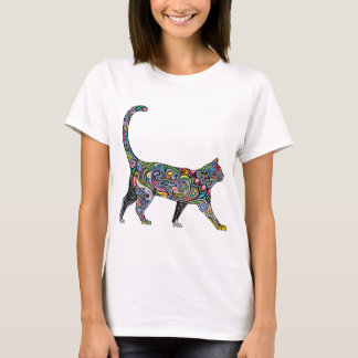 Abstract Cat T-Shirt
