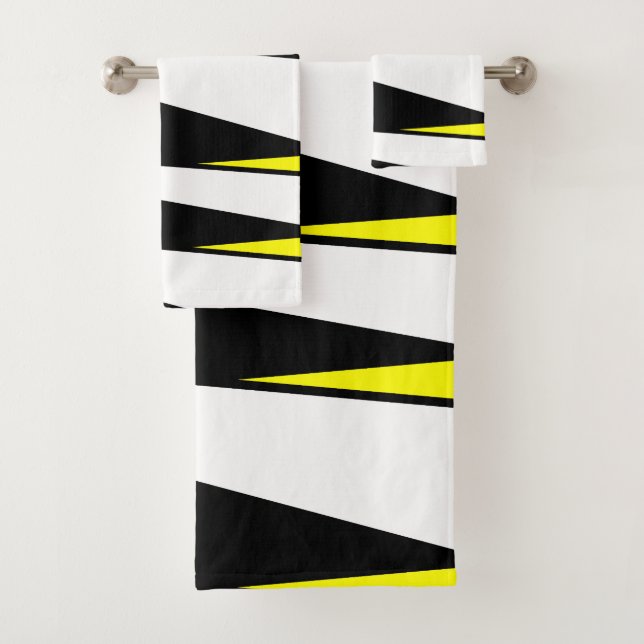 Abstract Caterpillar- Monarch Butterfly- Towel Set (Insitu)