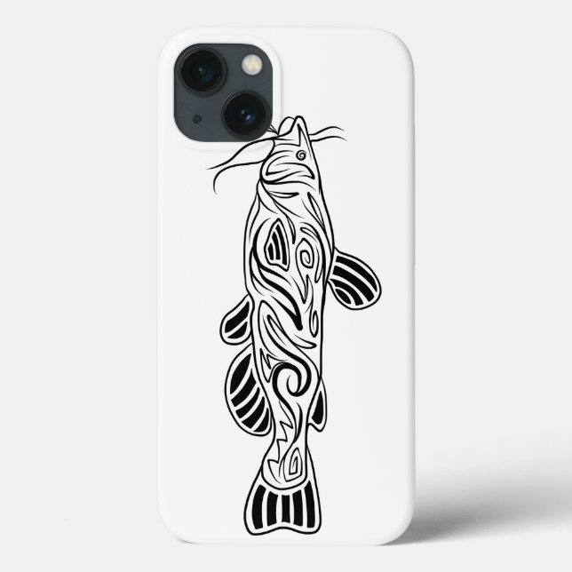 Abstract Catfish iPhone 6 Case (Back)