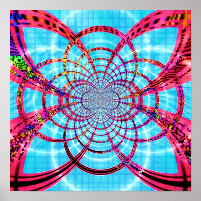 Abstract Ceiling 1.3b Poster (Front)
