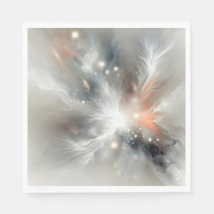 Abstract Celestial Nebula Napkins