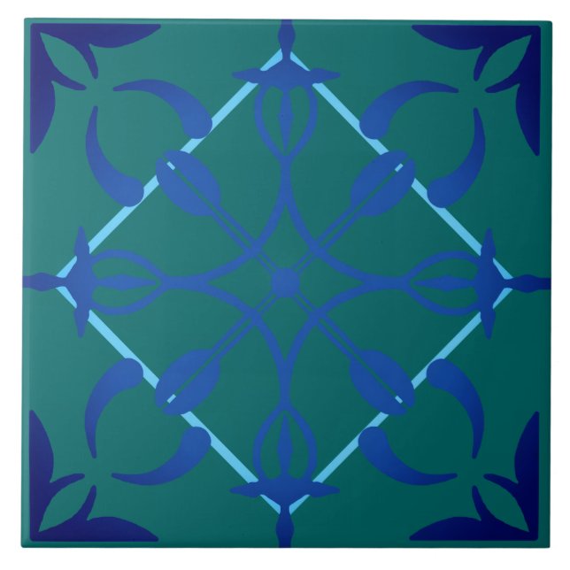 Abstract Ceramic Tile (Front)