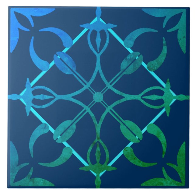 Abstract Ceramic Tile (Front)