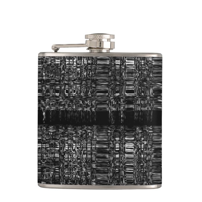 Abstract chain pattern flask (Front)