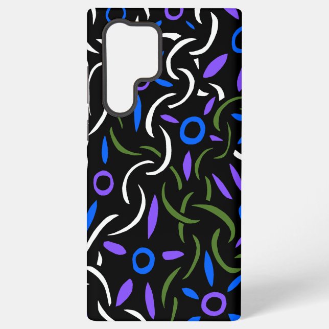 Abstract Chains and Rings Samsung Galaxy Case (Back)