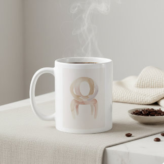 Abstract Chair of Comfort Modern Gift for Mom Coffee Mug