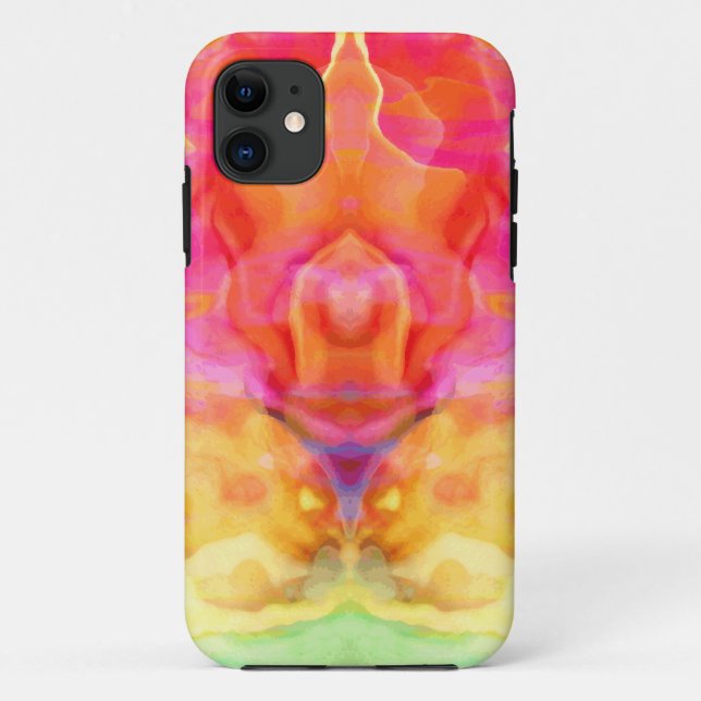 Abstract Chakra of a Woman Case-Mate iPhone Case (Back)
