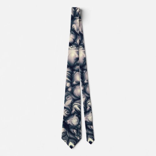 Abstract Chaos Neck Tie